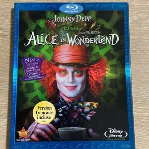 Alice in Wonderland (Blu-ray, DVD, 2010, Canadian)